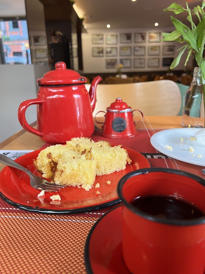 Bule de café no Bendito Café BH