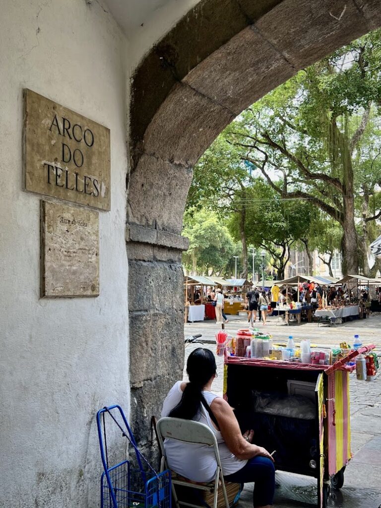 O que fazer (sozinha) no Rio de Janeiro - Tour Centro Histórico - Arco do Telles